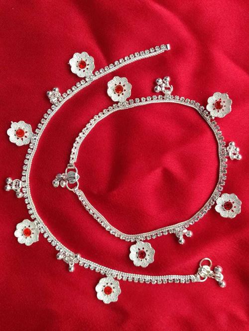 hetprit brass silver anklet - 19978690 - Very Small Image - 1