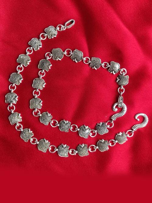 hetprit brass silver anklet - 19978695 - Very Small Image - 1
