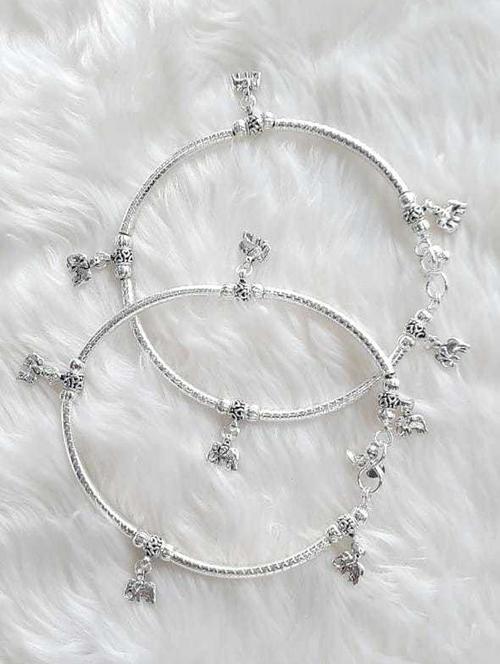 hetprit brass silver anklet - 19978707 - Very Small Image - 1