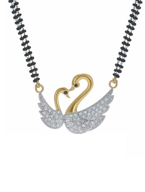 hetprit mangalsutra & earring set - 19978810 - Very Small Image - 1