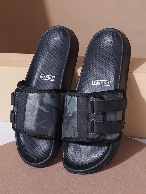 navy slip on sliders - 19979737 - Very Small Image - 1