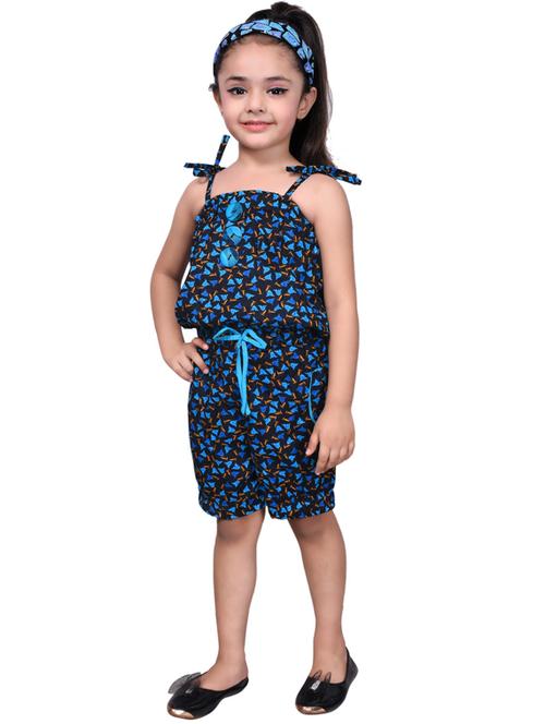 cami neck printed short jumpsuit - 19981827 - Very Small Image - 1