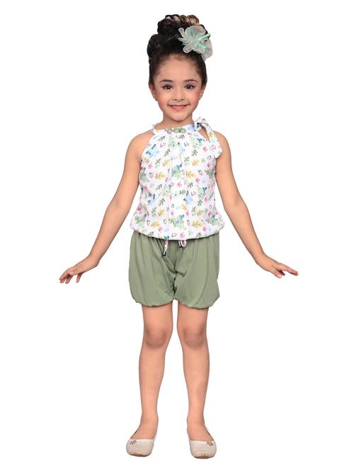 floral print cotton blend shorts sets - 19982848 - Very Small Image - 1