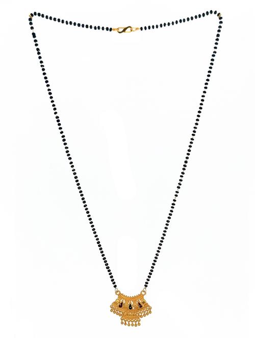 goldblack metal mangalsutra - 19983625 - Very Small Image - 1