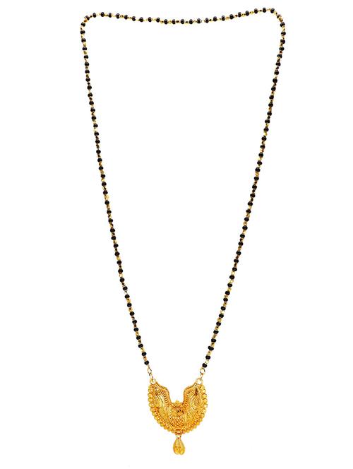 goldblack metal mangalsutra - 19983657 - Very Small Image - 1