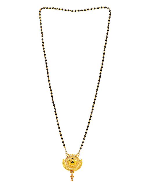 goldblack metal mangalsutra - 19983660 - Very Small Image - 1