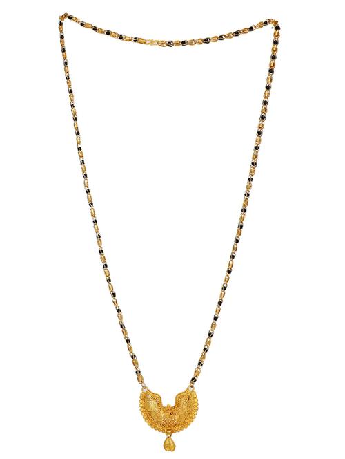 goldblack metal mangalsutra - 19983675 - Very Small Image - 1