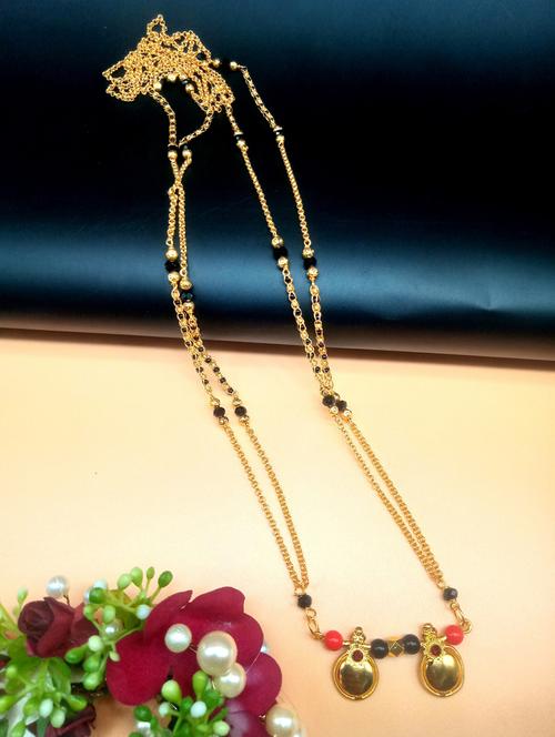 goldblack metal mangalsutra - 19983794 - Very Small Image - 1