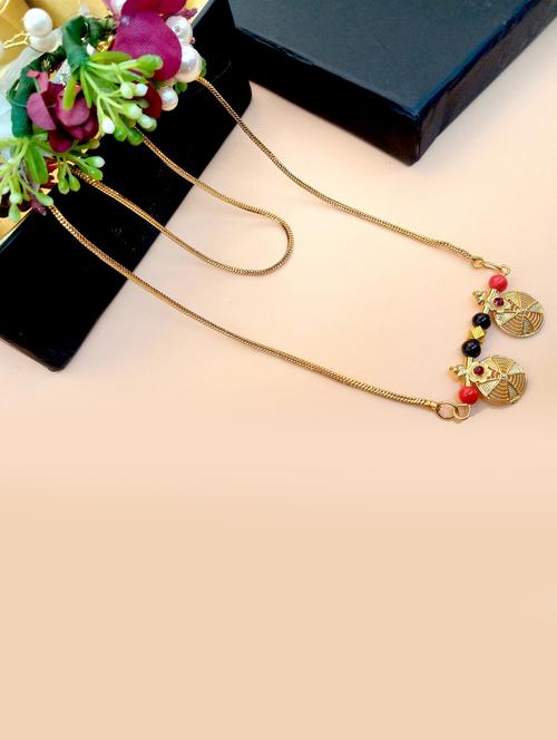 gold metal mangalsutra - 19983798 - Very Small Image - 1