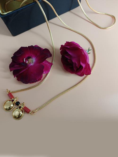 gold metal mangalsutra - 19983807 - Very Small Image - 1