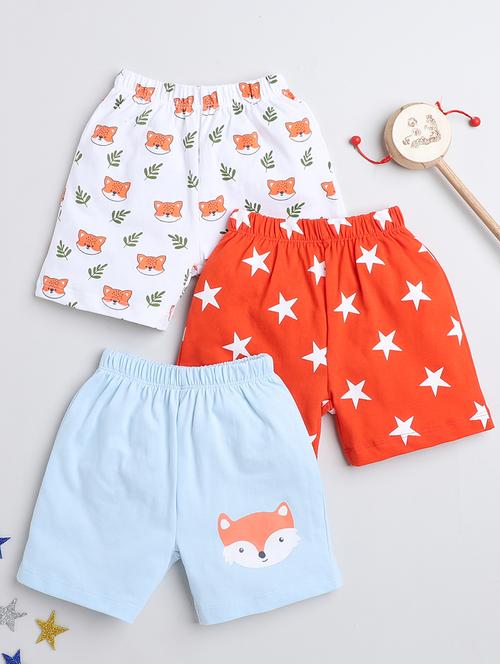 kids pack of 3 regular shorts - 19984493 - Very Small Image - 1