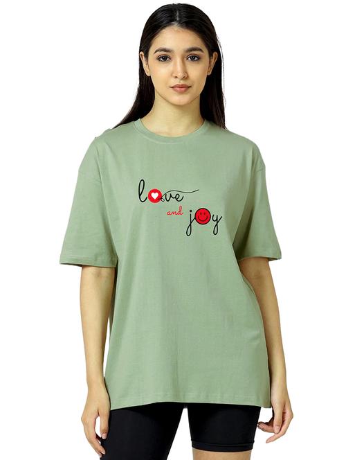 green cotton regular tshirt - 19985570 - Very Small Image - 1