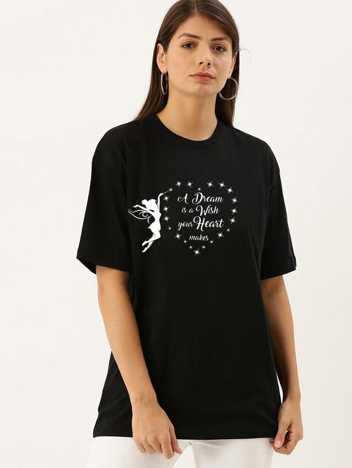 black cotton regular tshirt - 19985854 - Very Small Image - 1