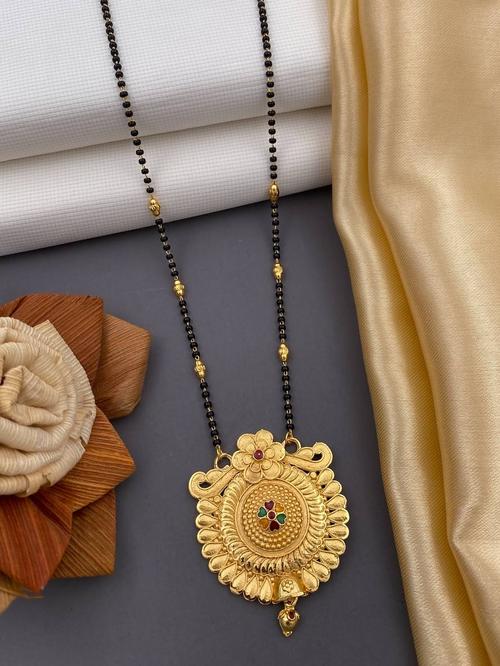 golden metal mangalsutra - 19985981 - Very Small Image - 1
