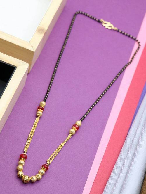 golden metal mangalsutra - 19985996 - Very Small Image - 1