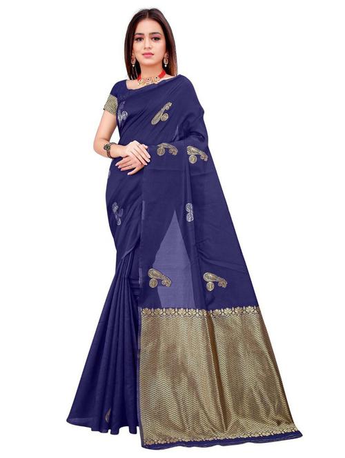 self design woven saree - 19986435 - Very Small Image - 1