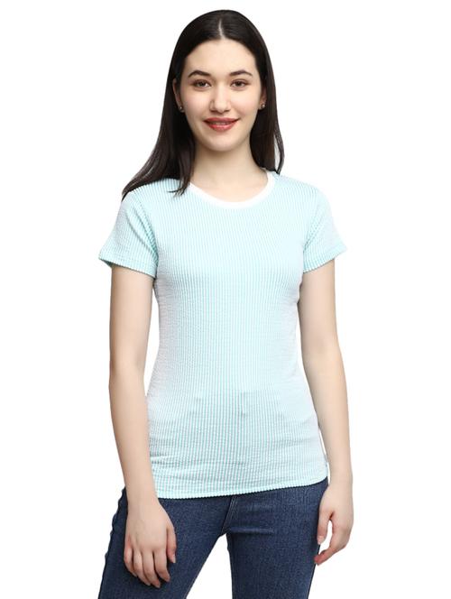women's plain round neck t-shirt - 19987977 - Very Small Image - 1