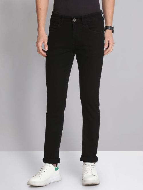 mens slim fit plain jeans - 19988537 - Very Small Image - 1