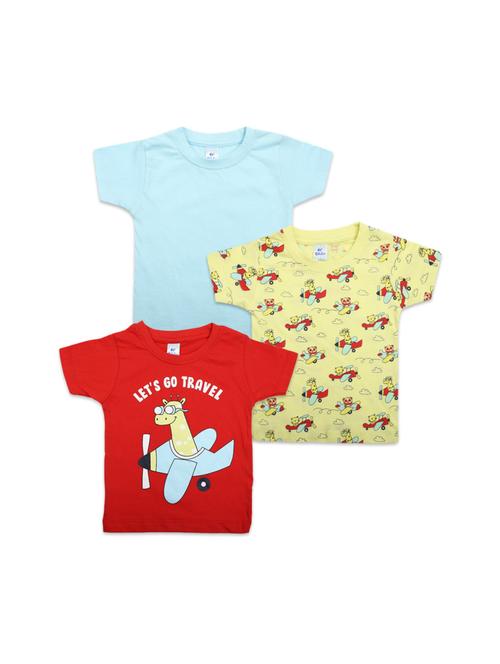 set of 3 printed t-shirt - 19989400 - Very Small Image - 1