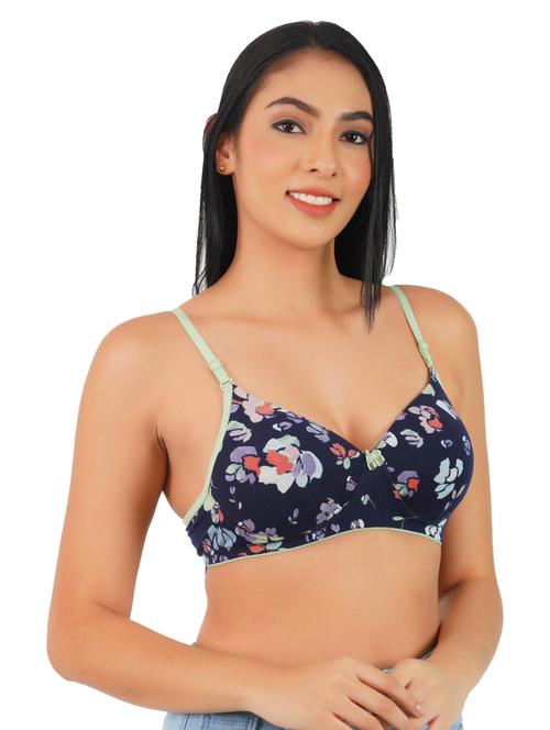 multi colored lycra regular bra - 19989557 - Very Small Image - 1