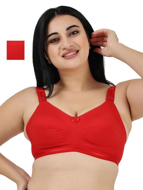 multi colored cotton blend regular bra - 19989627 - Very Small Image - 1