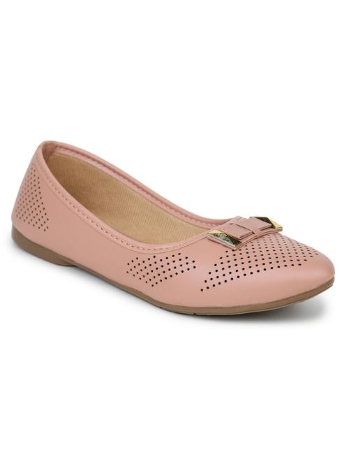 pink synthetic slip on ballerina - 19990846 - Very Small Image - 1