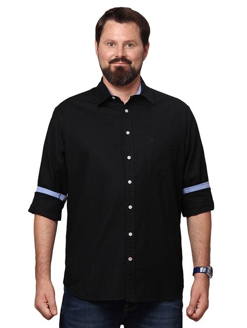 mens solid casual shirt - 19992071 - Very Small Image - 1