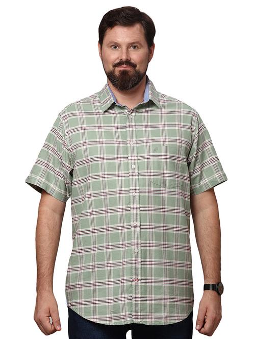 mens checks casual shirt - 19992078 - Very Small Image - 1