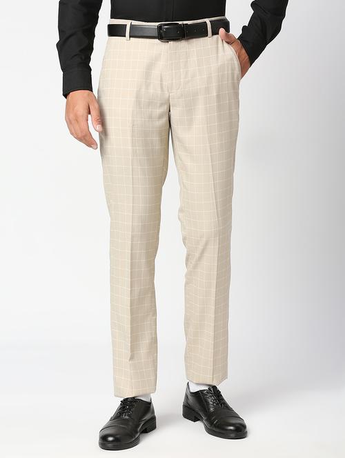 men mid rise flat front formal trouser - 19995916 - Very Small Image - 1
