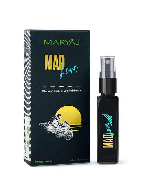 maryaj mad love eau de parfum gift for him 8ml long lasting scent spray gift for men - 19997095 - Very Small Image - 1