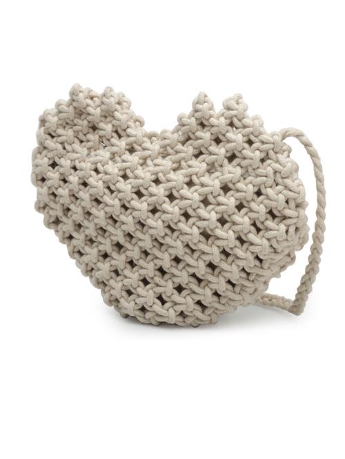 natural knotted design sling bag - 19997106 - Very Small Image - 1