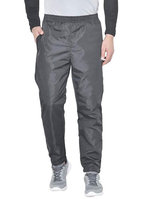 black solid full length track pant - 19999668 - Very Small Image - 1
