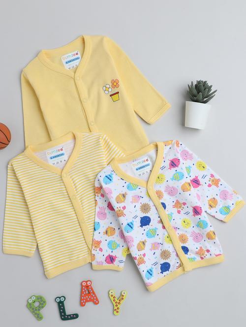 girls v-neck combo - 20002567 - Very Small Image - 1