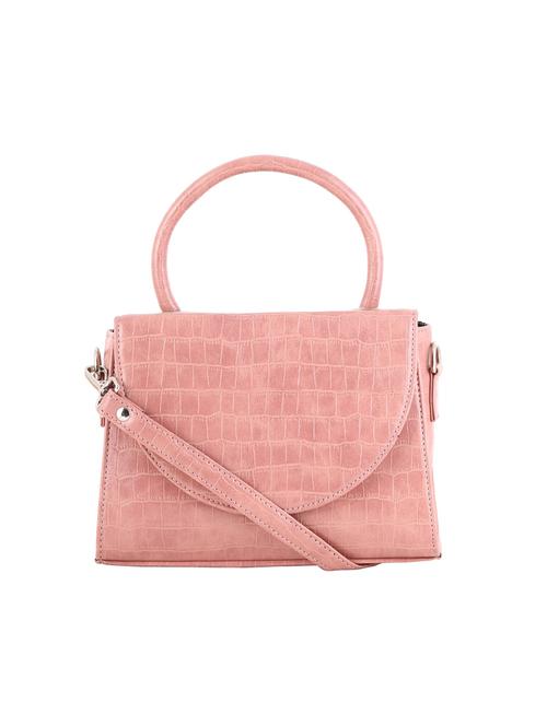 pink leatherette (pu) sling bag - 20004575 - Very Small Image - 1