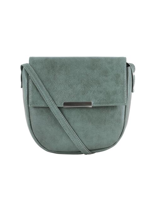 green leatherette (pu) sling bag - 20004587 - Very Small Image - 1