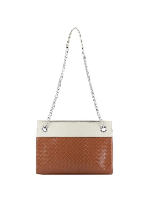 nude leatherette (pu) sling bag - 20004612 - Very Small Image - 1