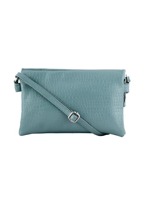 green leatherette (pu) sling bag - 20004617 - Very Small Image - 1