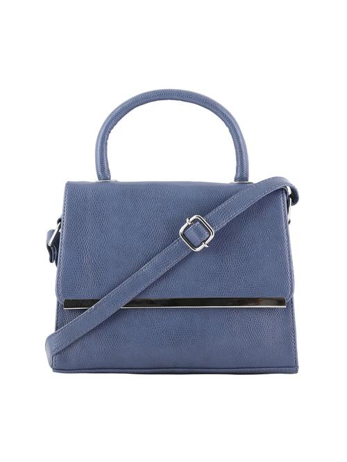 blue leatherette (pu) sling bag - 20004673 - Very Small Image - 1