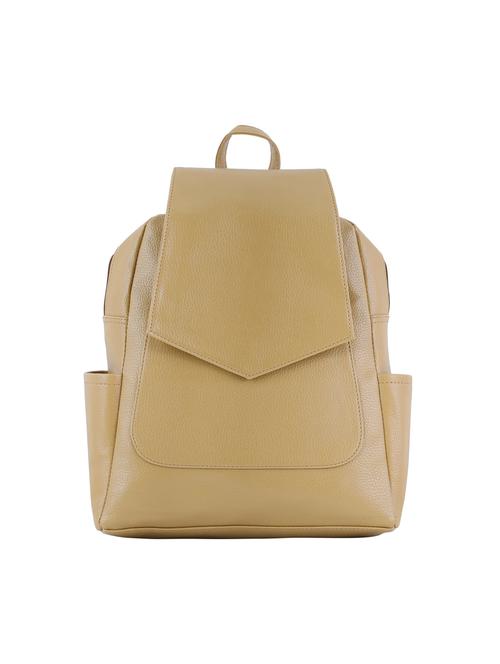 nude leatherette (pu) regular backpack - 20004707 - Very Small Image - 1