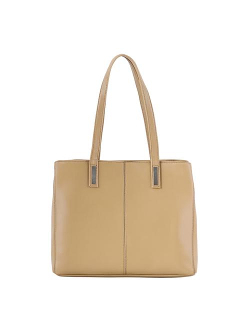 yellow leatherette (pu) regular handbag - 20004753 - Very Small Image - 1