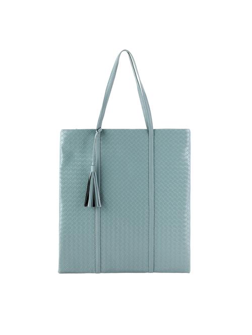 sea green leatherette (pu) regular tote - 20004925 - Very Small Image - 1