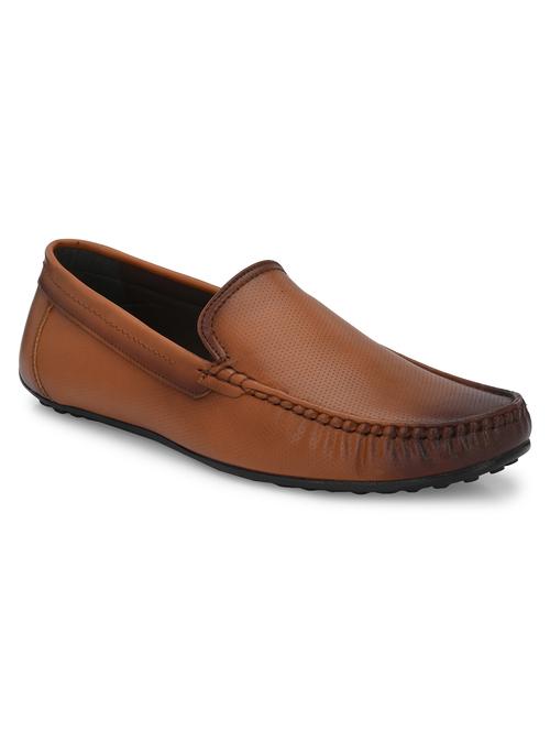 tan solid slip on loafer - 20009650 - Very Small Image - 1