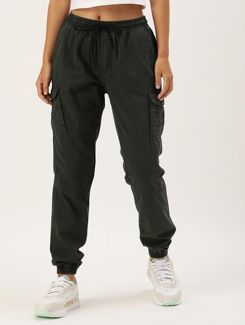 grey cotton joggers - 20010531 - Very Small Image - 1