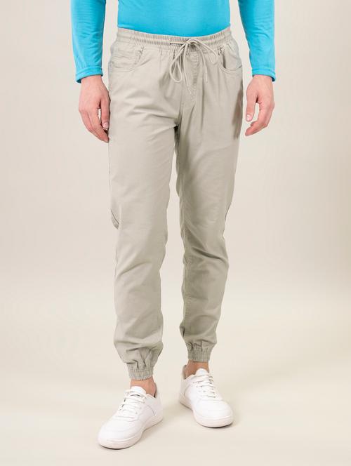 off-white cotton jogger - 20010612 - Very Small Image - 1