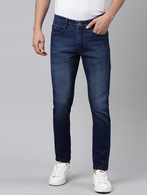 mens slim fit plain jeans - 20011929 - Very Small Image - 1