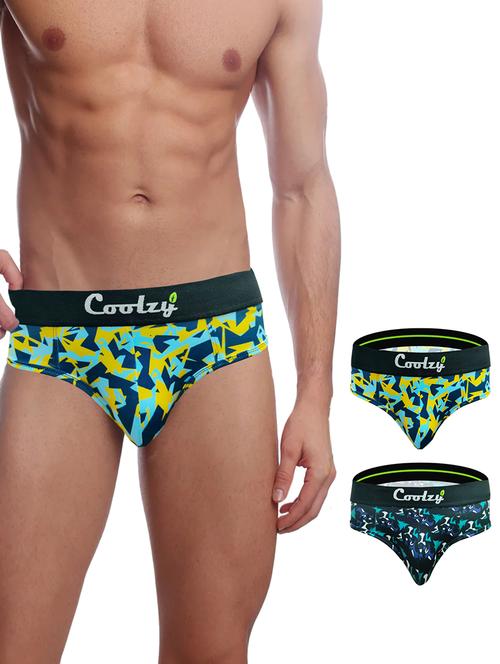 pack of 2 hipster briefs - 20013511 - Very Small Image - 1