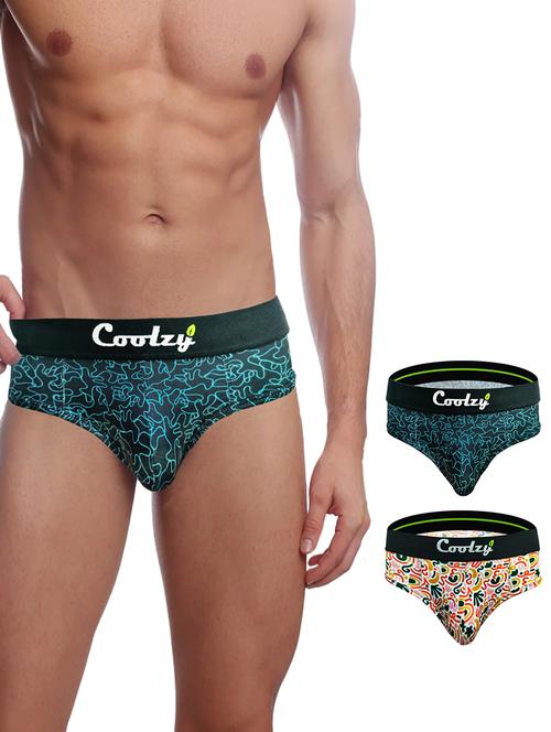 pack of 2 hipster briefs - 20013515 - Very Small Image - 1