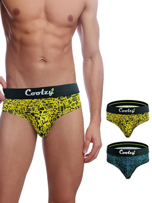 pack of 2 hipster briefs - 20013516 - Very Small Image - 1