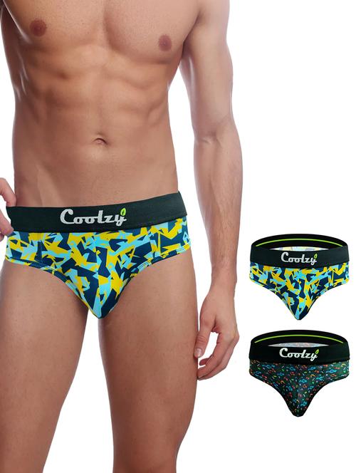 pack of 2 hipster briefs - 20013525 - Very Small Image - 1
