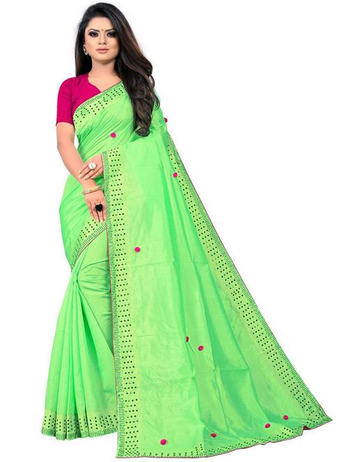 women's self design multi colored saree - 20014680 - Very Small Image - 1